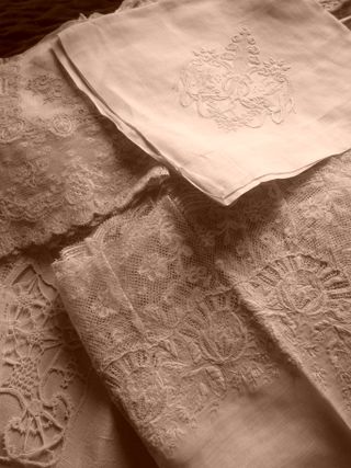 Old linen and lace