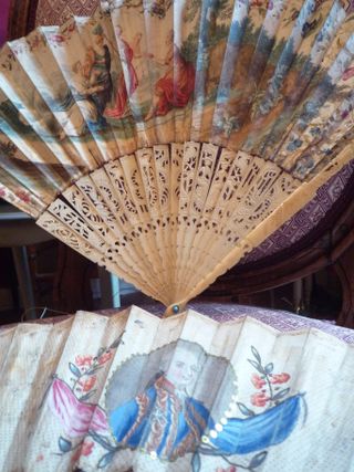 XVIII th century fans