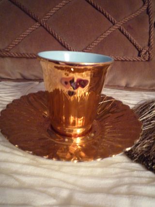 Gilded cup