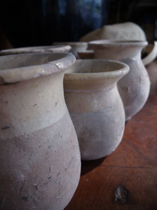 Collection of provencal little terracotta