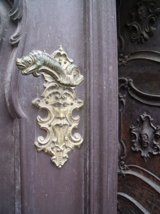 Door handle in prague