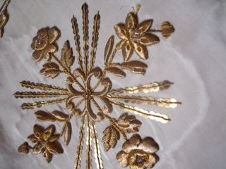 Embroidered cross