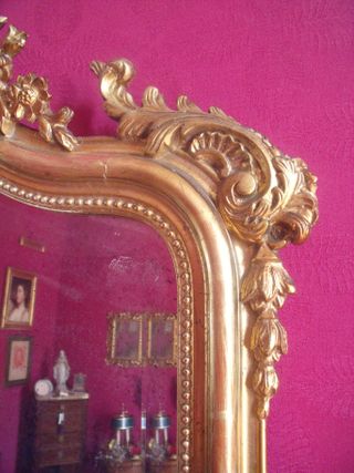 Miroir dore