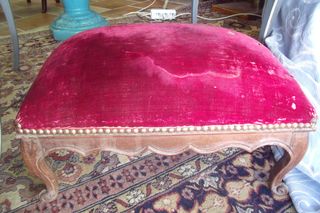 French footstool