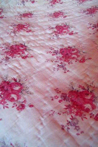 French boutis coverlet