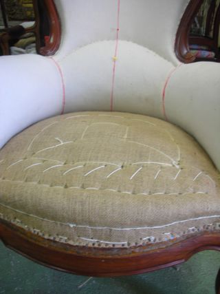 French old fashioned upholstery