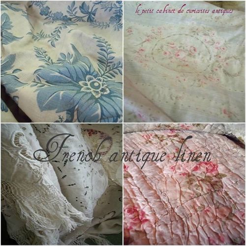 French antique linen