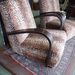 animal prints art deco armchairs