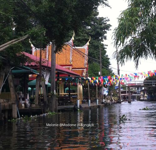 Khlong life in Bangkok