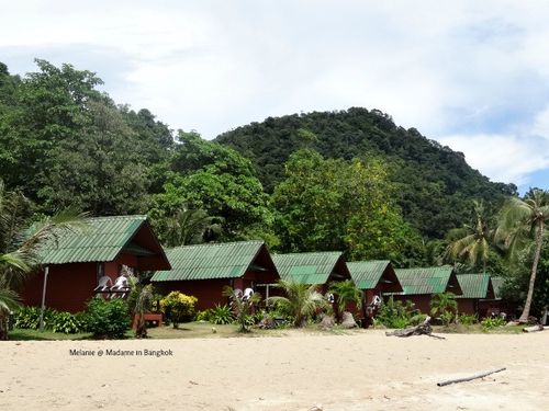 Bungalows sur la plage de Koh Chang