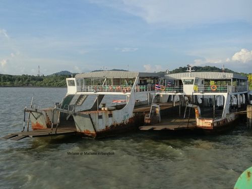 Une petite idée du ferry pour koh chang