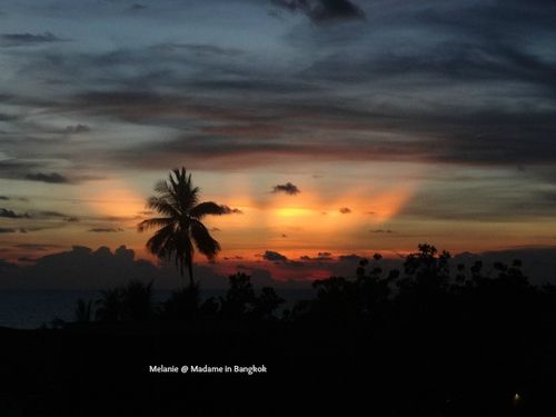 Coucher de soleil sur Koh chang