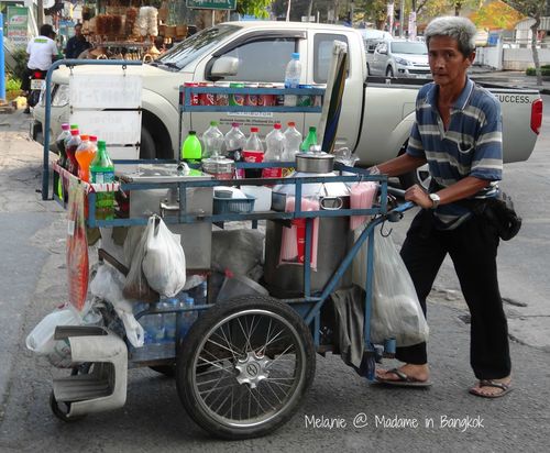 Coca Cola in the streets of Bangkok