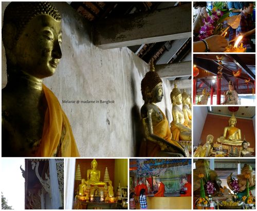 Amphawa cruise temples Collage