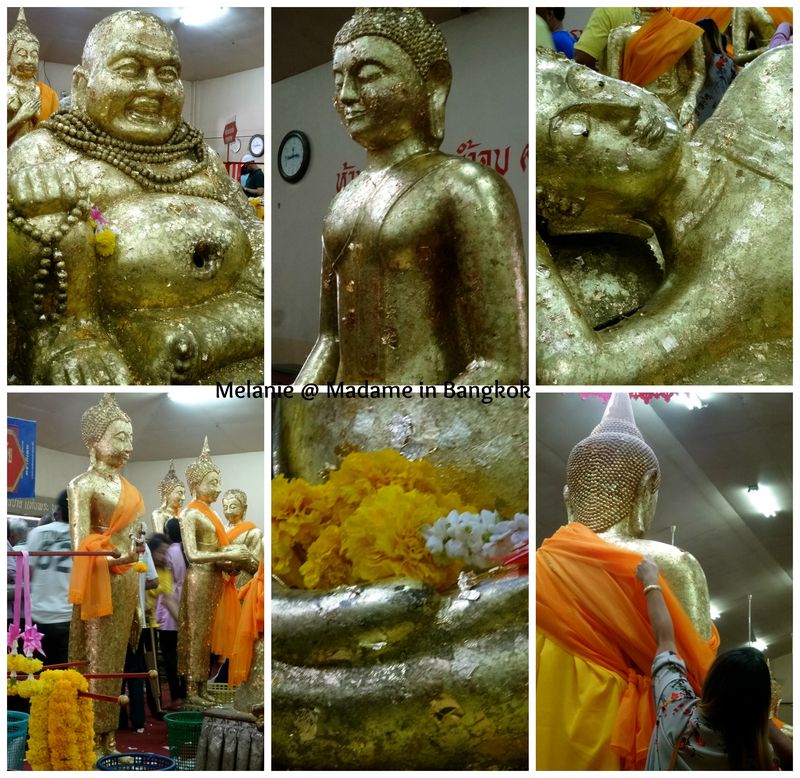 Wat sothon buddhas Collage